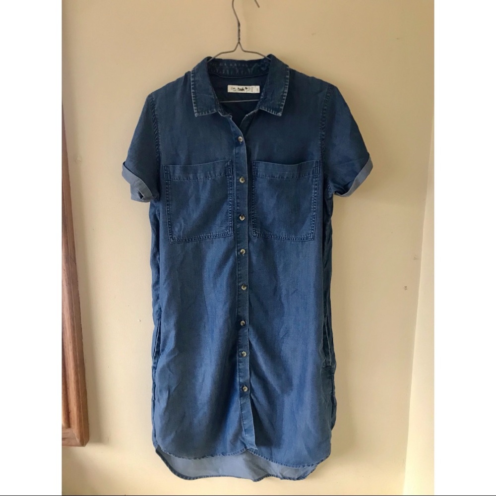 Denim dress